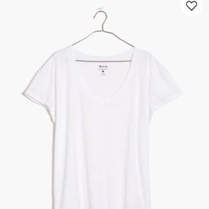 Madewell Whisper Cotton Scoopneck Tee